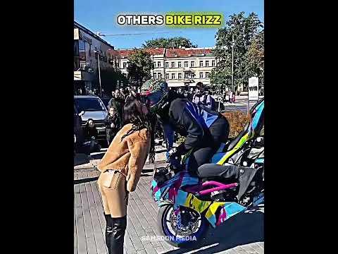 Normal skill VS King of bike rizz