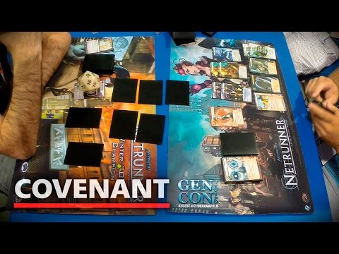 Finals | Netrunner | GenCon 2016 | Kenny Deakins - Dan D'Argenio