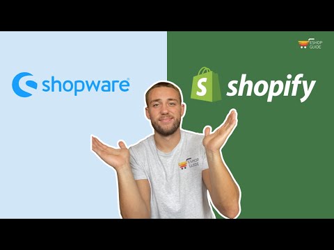 Shopify vs. Shopware 6 - Der Vergleich