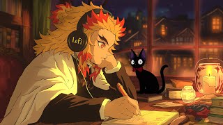 Music Heals Sleepless nights 🌙 Anime Lofi Hip Hop Mix - Calm Lofi Music to Rest & Reflect