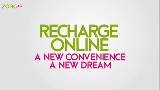 Zong - Online Recharge Tutorial