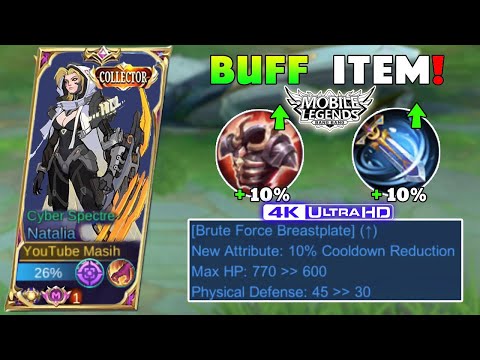 4K - NEW SEASON ! 25 KILL! NEW NATALIA BROKEN BUILD - NATALIA BEST BUILD AND EMBLEM 2023 - SOLO RANK