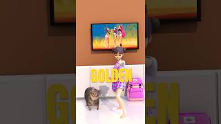 Download lagu Huntrix - Golden | Whit My Cat #3danimation #kpopdemonhunters #huntrix #golden mp3
