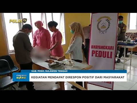POLSEK LORE UTARA SUNATAN MASSAL DAN PEMBAGIAN SEMBAKO UNTUK WARGA KURANG MAMPU