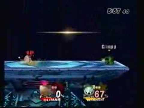 Tournament Gimpyfish (Metaknight) vs DSF (Olimar) Winners 4