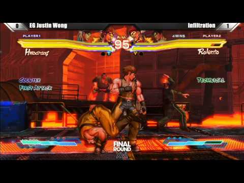 SFxT 2013 Losers Finals - EG Justin Wong vs Infiltration - Final Round XVI Tournament