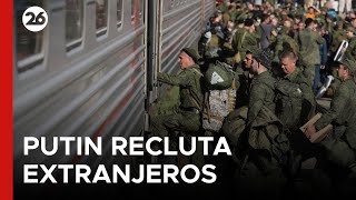 Putin abre las puertas del Ejército ruso a extranjeros en plena guerra con Ucrania