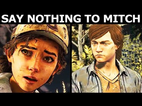 Say Nothing To Mitch - The Walking Dead Final Season 4 Episode 2 (Telltale Series)