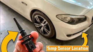 How To Replace Bmw F10 Temperature Sensor