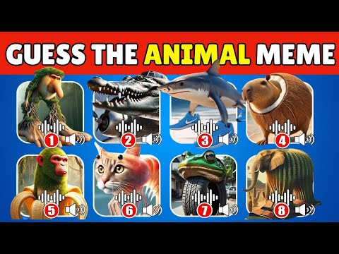 Guess the Real Name 🧠 or Get Exposed 😳  Italian Brainrot Animals Quiz