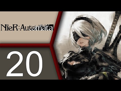 Nier: Automata COMPLETE Run pt20 - A2's Desert Romp/9S Explores