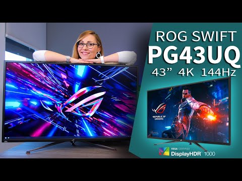 External Review Video OSezXm1ifQI for ASUS ROG Swift PG43UQ 43" Gaming Monitor