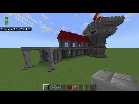 Peach's Castle Build Minecraft