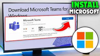 (2026) How To Install Microsoft Teams App On Laptop/PC