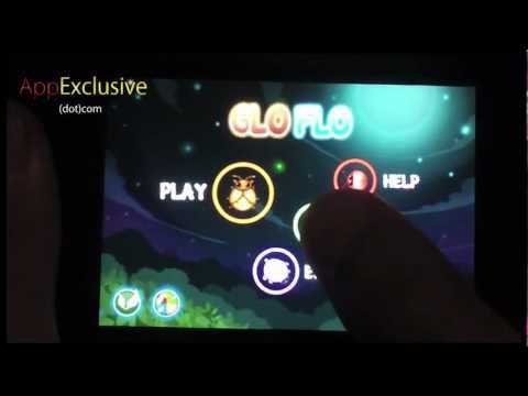 Glo Flo iPhone app Gameplay and Review