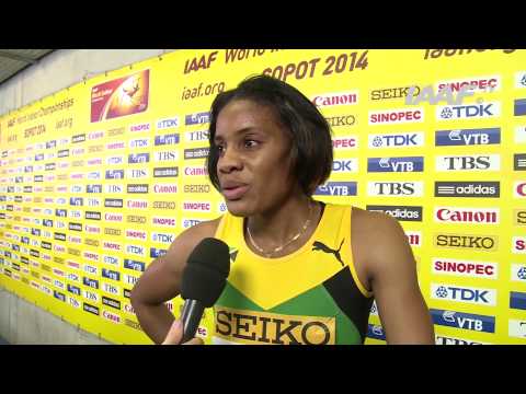 Sopot 2014 - Kaliese SPENCER - JAM - World Indoor Championships