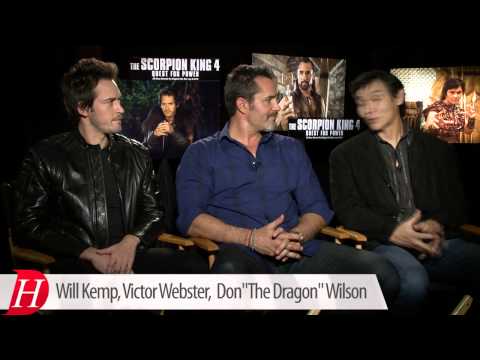 SCORPION KING 4: Will Kemp, Victor Webster, Don 'Dragon' Wilson