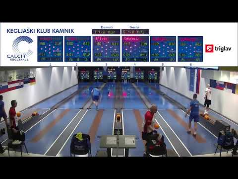 2 LIGA ZAHOD MOŠKI 14 KROG - KK CALCIT 2 - KK VODNJAK