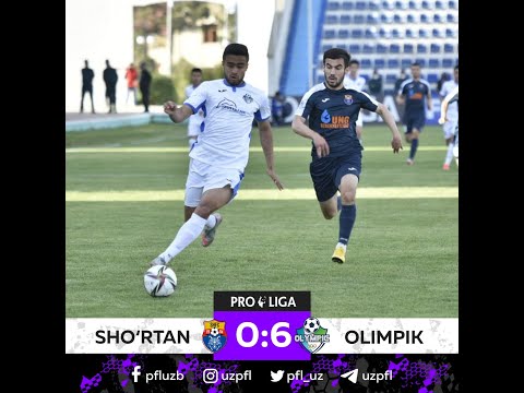 Pro liga. 4-tur SHO'RTAN — OLIMPIK 0:6. Olimpik Sho‘rtanga gollar shousini ko‘rsatdi.