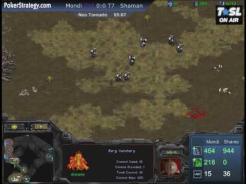 TSL Qualifiers R3 Mondragon vs Shaman 2010-01-17 @ Neo Tornado
