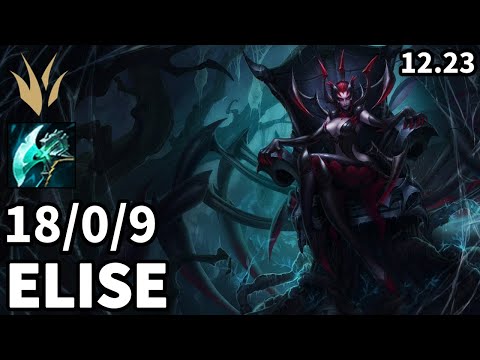 Elise Jungle vs Taliyah - KR Challenger | Patch 12.23