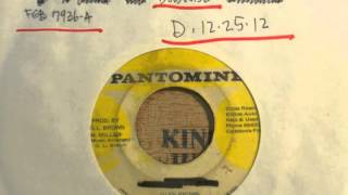 Blank Glen Brown Pantomine 45 - info request