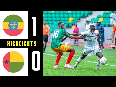 EXTENDED HIGHLIGHTS: ETHIOPIA 1-0 GUINEA BISSAU | WORLD CUP QUALIFIER AT AMAHORO STADIUM