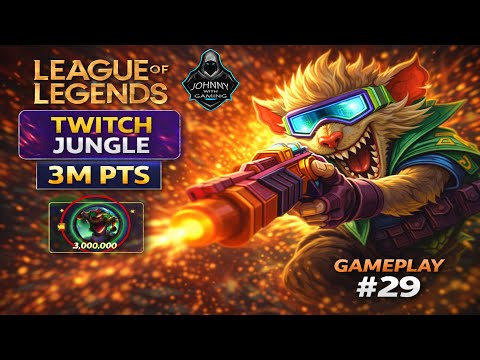 LOL The Plague Rat Twitch Jungle AD 3 Million Mastery Points | Season 15 | Gameplay 029 (2026)