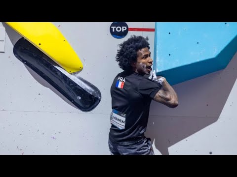 MICKAEL MAWEM CHAMPION DU MONDE DE BLOC (ESCALADE)