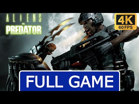 Aliens vs Predator (2010) - Full Marine Campaign [No Commentary | 4k Gameplay]
