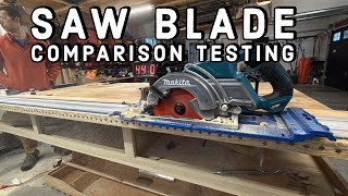 7-1/4" Framing Saw Blade Comparison