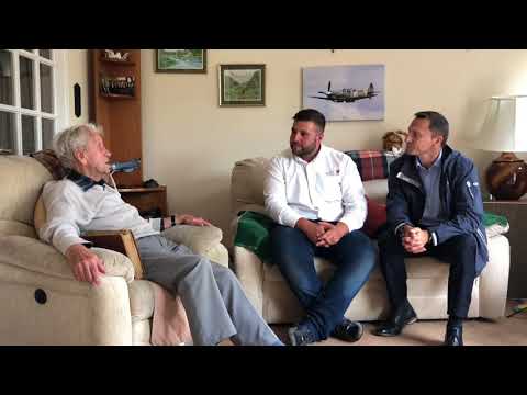 WWII RAF Spitfire Pilot Allan Scott | CCM Meets Last Siege Of Malta Spitfire Ace