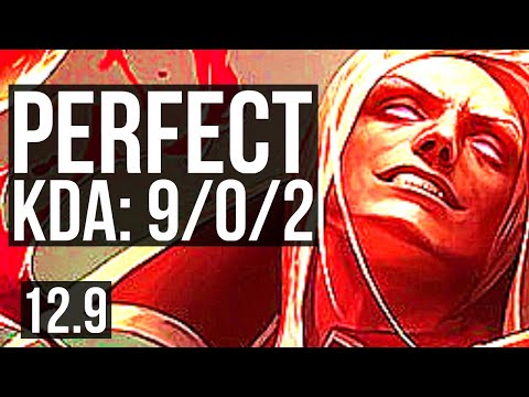 VLADIMIR vs IRELIA (TOP) | 9/0/2, 7 solo kills, 1.8M mastery, Legendary | EUW Master | 12.9