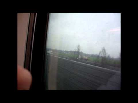 AV 9634 on board transita a 277km/h a Reggio Emilia AV