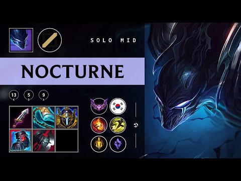 Nocturne Mid vs Viktor - KR Master Patch 25.24