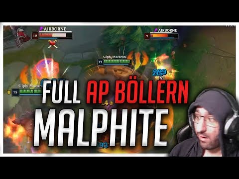 FULL AP BÖLLER MALPHITE! Stream Highlights [League of Legends]