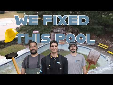 Watch Our Team Completely Transform This Pool