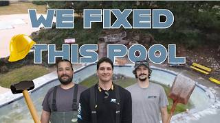 Watch Our Team Completely Transform This Pool