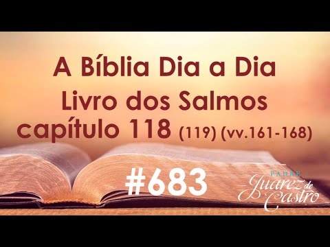 Curso Bíblico 683 - Livro dos Salmos 118 (119) (vv. 161-168) - Elogio a Lei Divina - Letra Sin