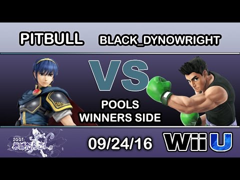 2GGT: Abadango Saga - Pitbull (Marth) Vs. Black_DynoWright (Little Mac) Pools - Smash Wii U