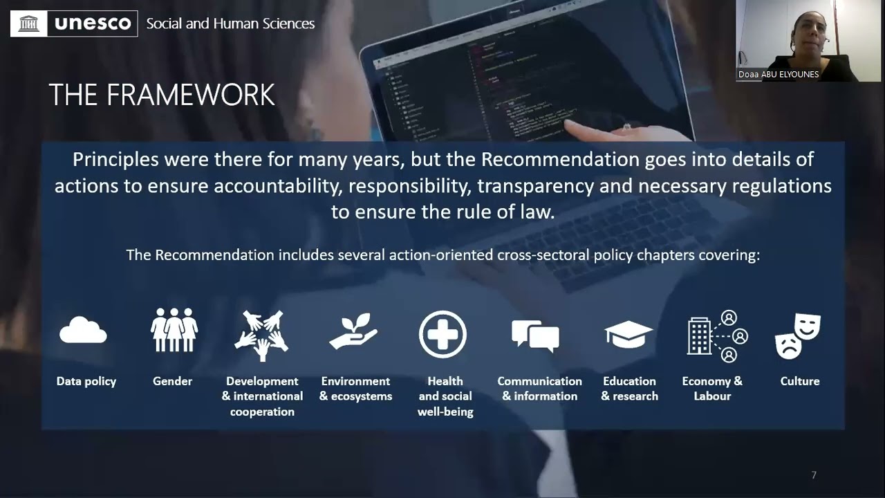 Doaa Abu Elyounes - Information Accessibility through the UNESCO recommendation on the ethics of AI