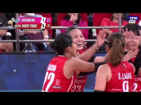 Chery Tiggo completes set 2 comeback | 2023 PVL All-Filipino Conference