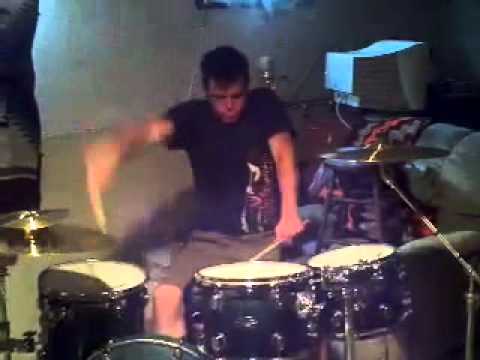 Stiff arm drummer