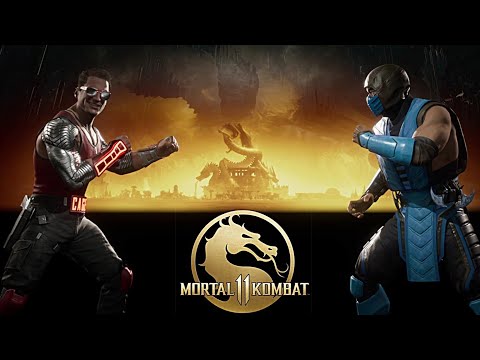 Mortal kombat 11 - johnny cage vs sub-zero (very hard)