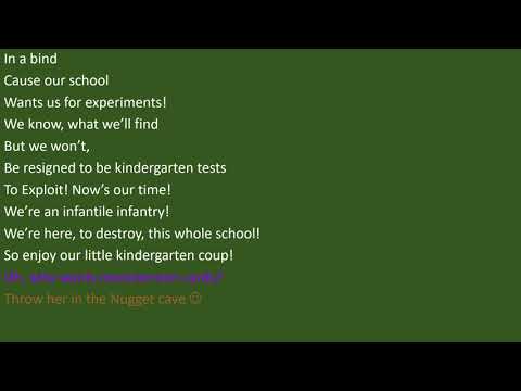 download lagu mp3 mp4 Kindergarten The Musical Lyrics, download lagu Kindergarten The Musical Lyrics gratis, unduh video klip Kindergarten The Musical Lyrics