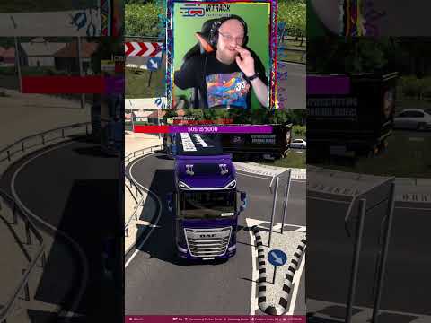 A rondo przeskoczysz? #ptasiekgra #ets2  #theprawy #funny