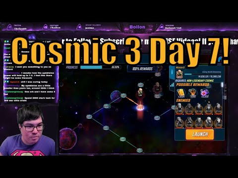Dark Dimension 4 Cosmic 3 (Node 9) Day 7 - Marvel Strike Force