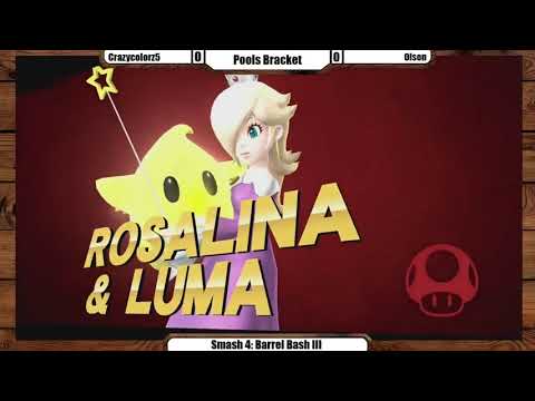 BSG Barrel Bash 3 (Smash 4 Singles) - Crazycolorz5 vs Olson