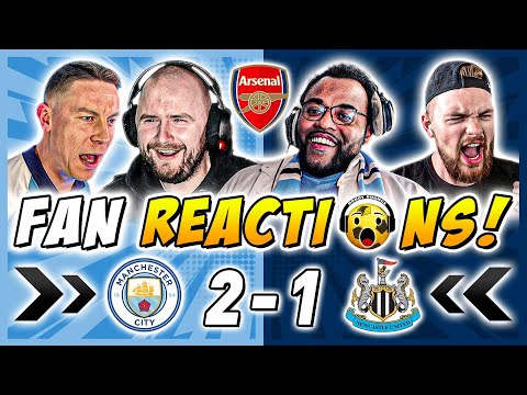 Man City Fans Reactions to Man City 2-1 Newcastle | Premier League Fan Reactions