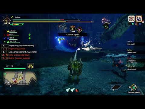Monster Hunter Rise - Apex Mizutsune Rampage Mode